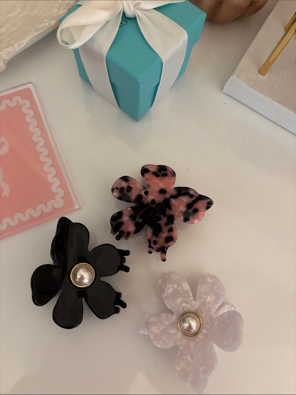 Lele Sadoughi set of three Lily Claw Clips